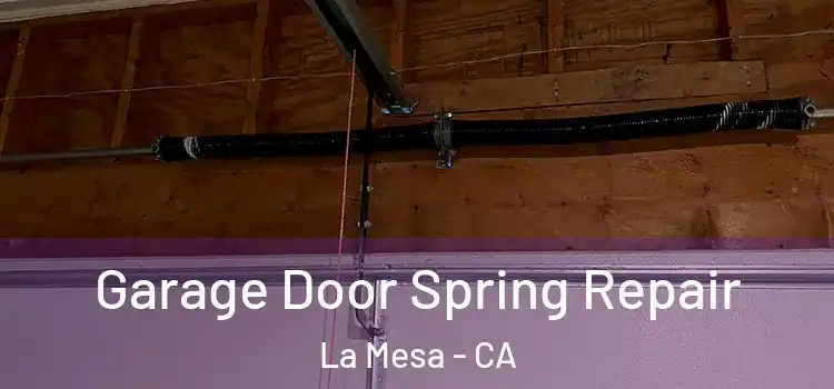  Garage Door Spring Repair La Mesa - CA