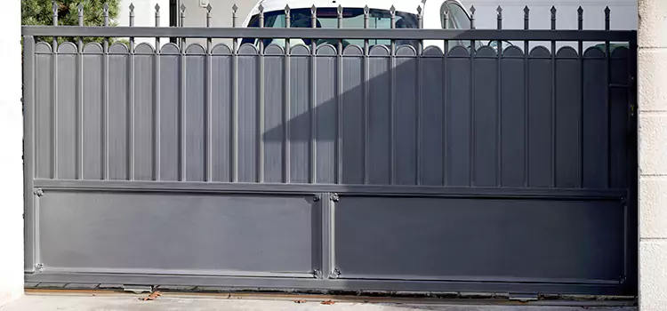 Metal Driveway Gate Installation La Mesa
