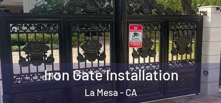 Iron Gate Installation La Mesa - CA
