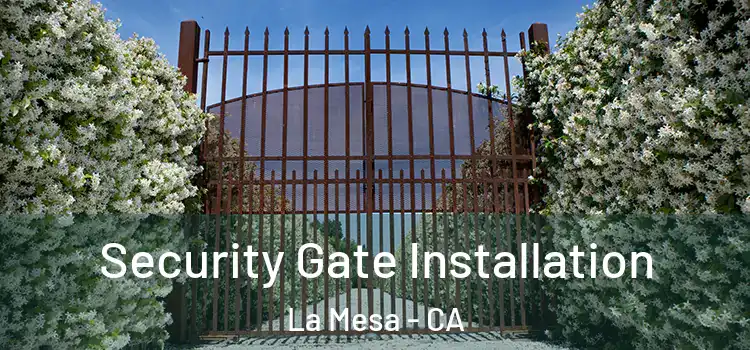 Security Gate Installation La Mesa - CA